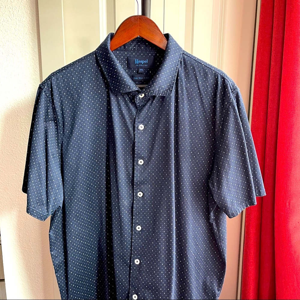 Haspel short sleeved button up